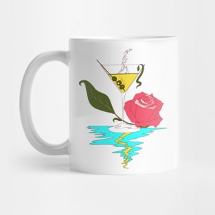 Martini and Rose Mug